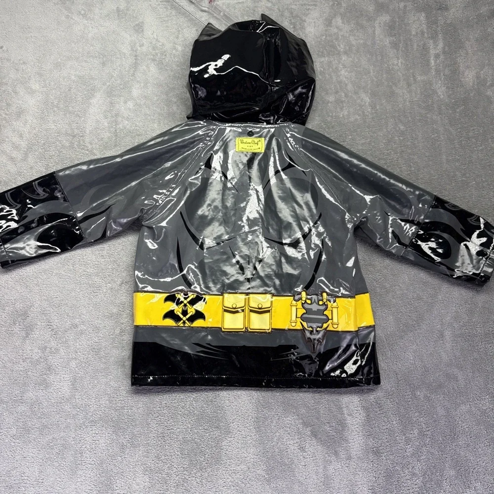 WESTERN CHIEF Kids Batman Rain Jacket Size 3T With Out Cape‎